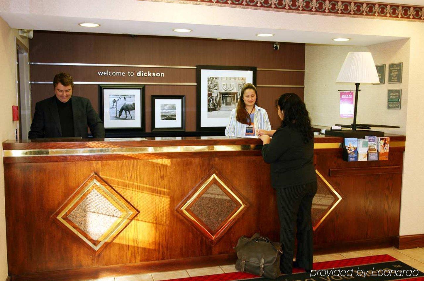 Hampton Inn Dickson Interior foto